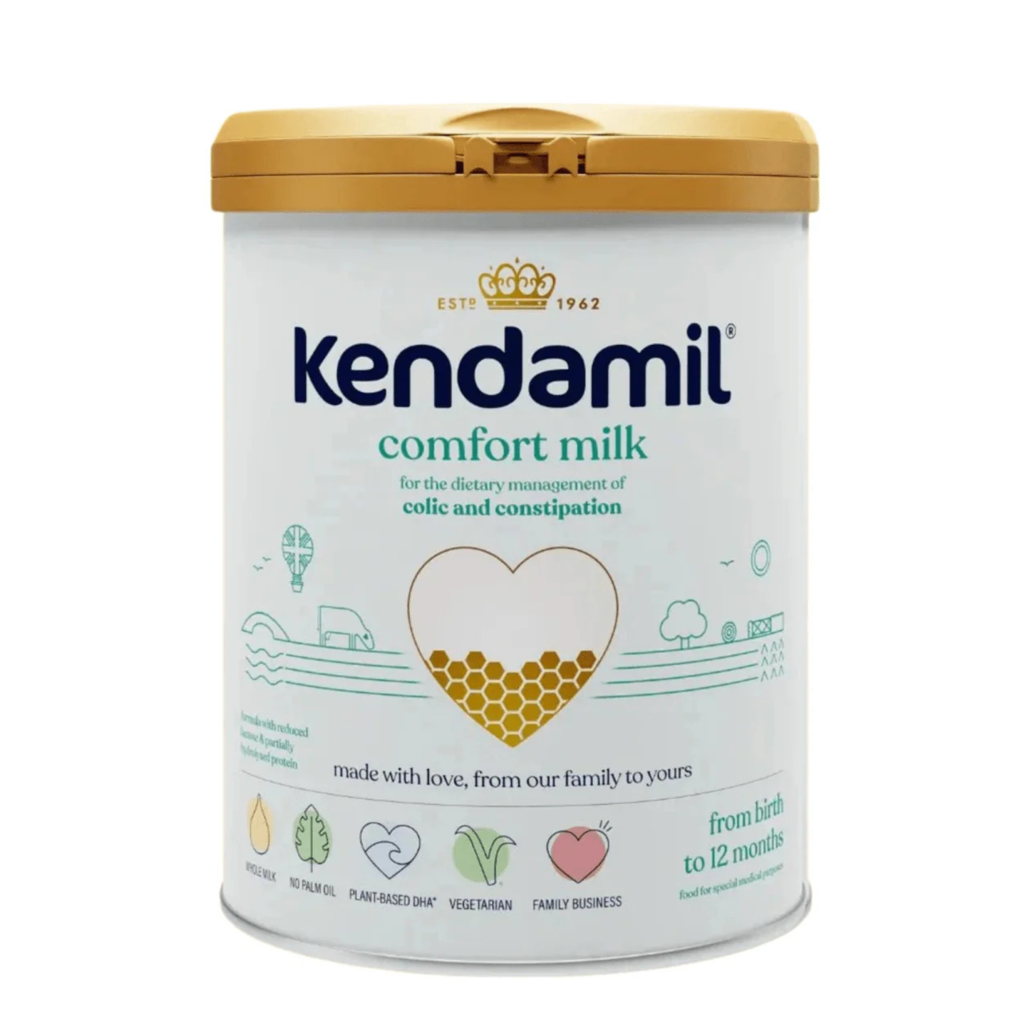 Kendamil Comfort Milk Formula from Birth 800g