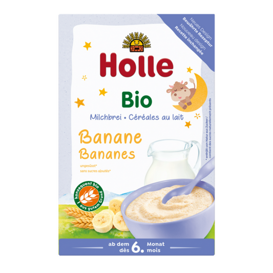 Holle Organic Milk Cereal with Banana 250 g