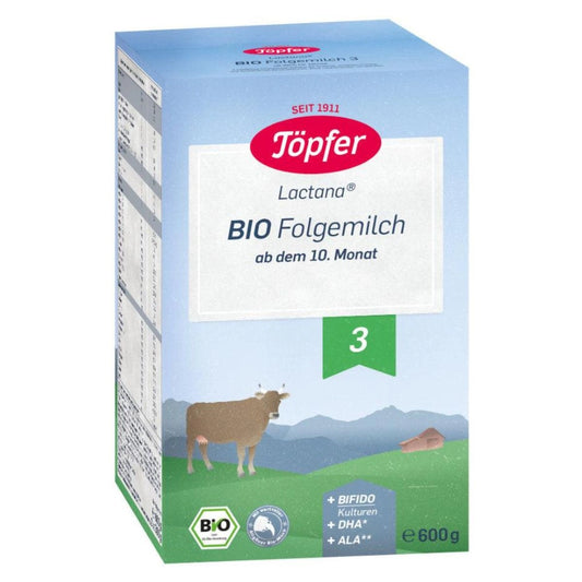 Töpfer Stage 3 Organic Infant Milk 600 g