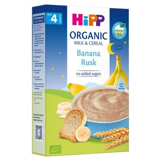 HiPP Organic Good Night Banana Rusk Milk & Cereal 250 g