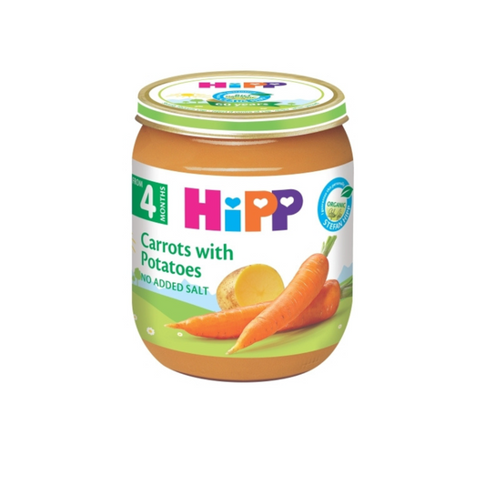 HiPP Carrots with Potatoes Puree 125 g