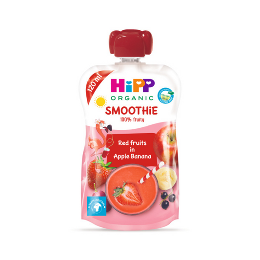 HiPP Organic Strawberry in Apple Banana Smoothie 120 ml