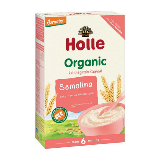 Holle Organic Semolina Wholegrain Cereal 250 g