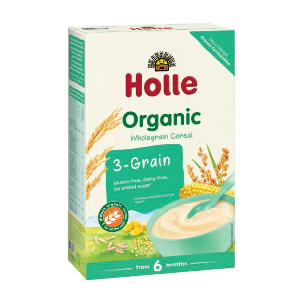 Holle Organic 3-Grain Cereal 250 g