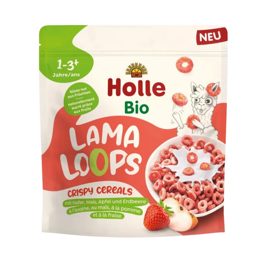 Holle Lama Loops – Crispy Cereals 125 g