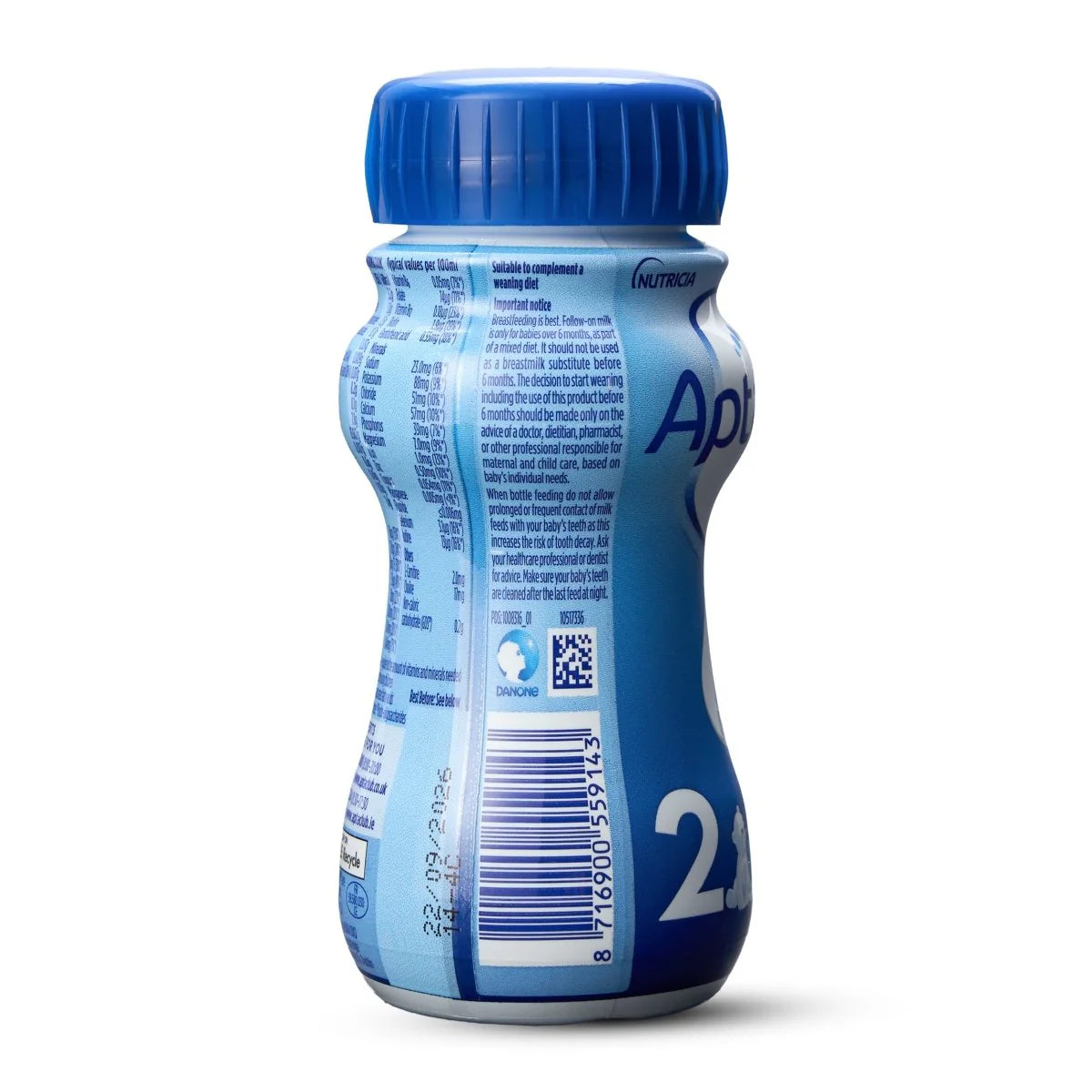 Aptamil Stage 2 Ready to Feed Formula 400ml (2 x 200 ml)