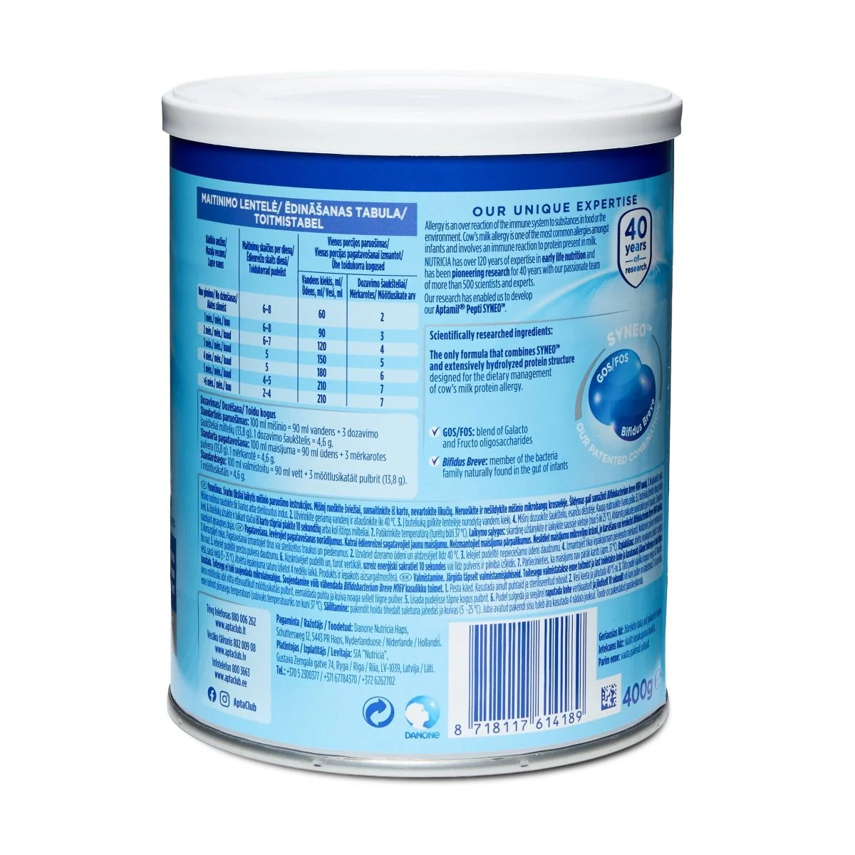 Aptamil Pepti Syneo Formula 400g