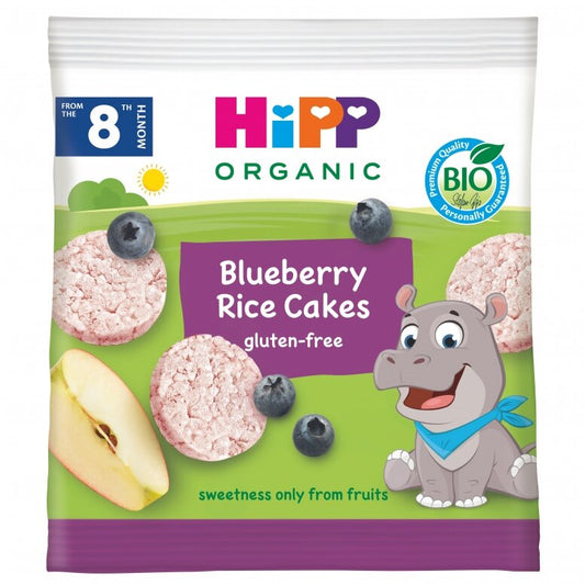 HiPP Organic Blueberry Rice Cakes 30 g