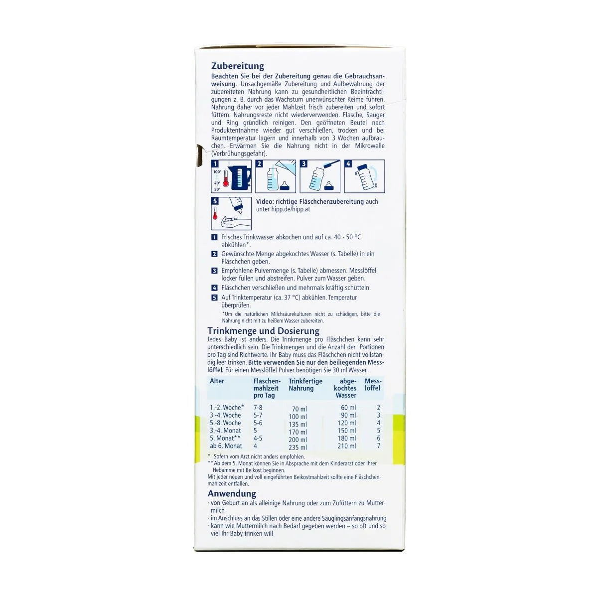 HiPP German Stage 1 Organic Combiotic Baby Formula 600g