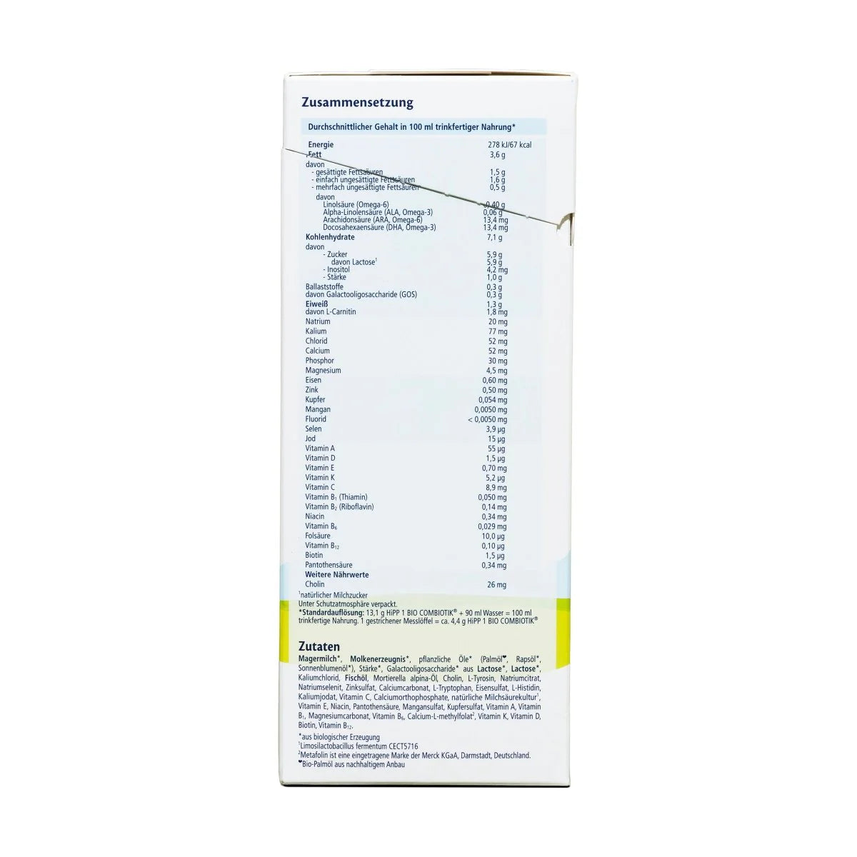 HiPP German Stage 1 Organic Combiotic Baby Formula 600g