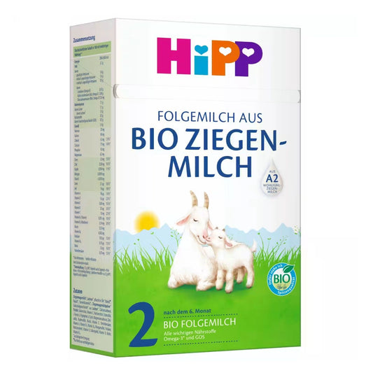 HiPP German - Stage 2 organic A2 goat milk baby formula from 6 months