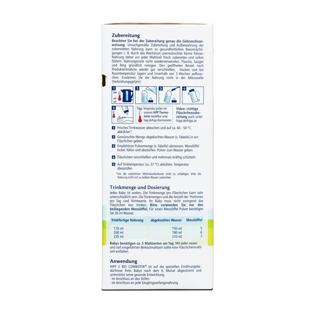 HiPP German Stage 2 Organic Combiotic Baby Formula 600g