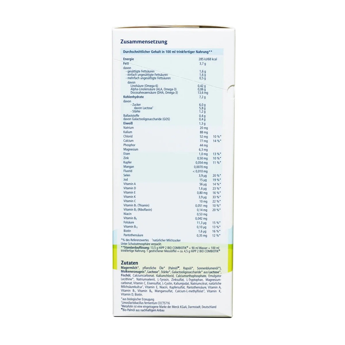 HiPP German Stage 2 Organic Combiotic Baby Formula 600g