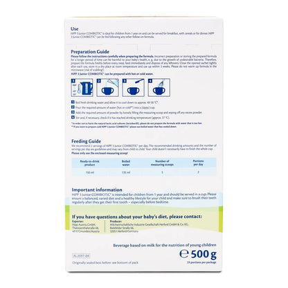 HiPP Stage 3 Junior Combiotic Formula 500g
