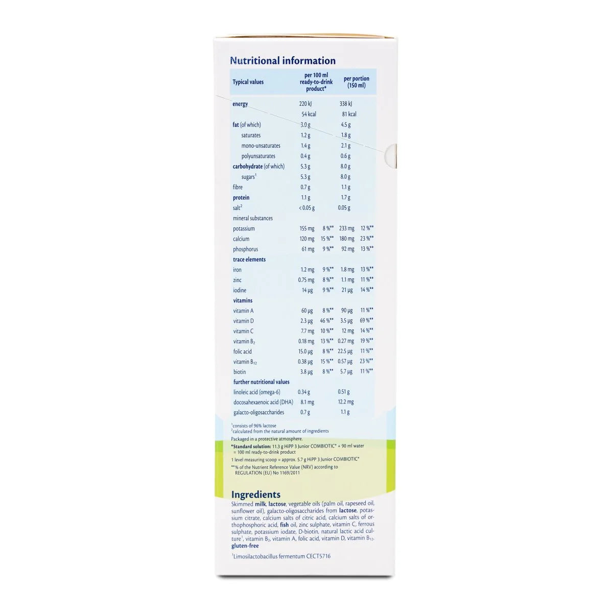 HiPP Stage 3 Junior Combiotic Formula 500g