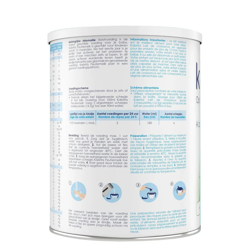 Kabrita Stage 3 Growing Up Goat Milk Formula 400 g