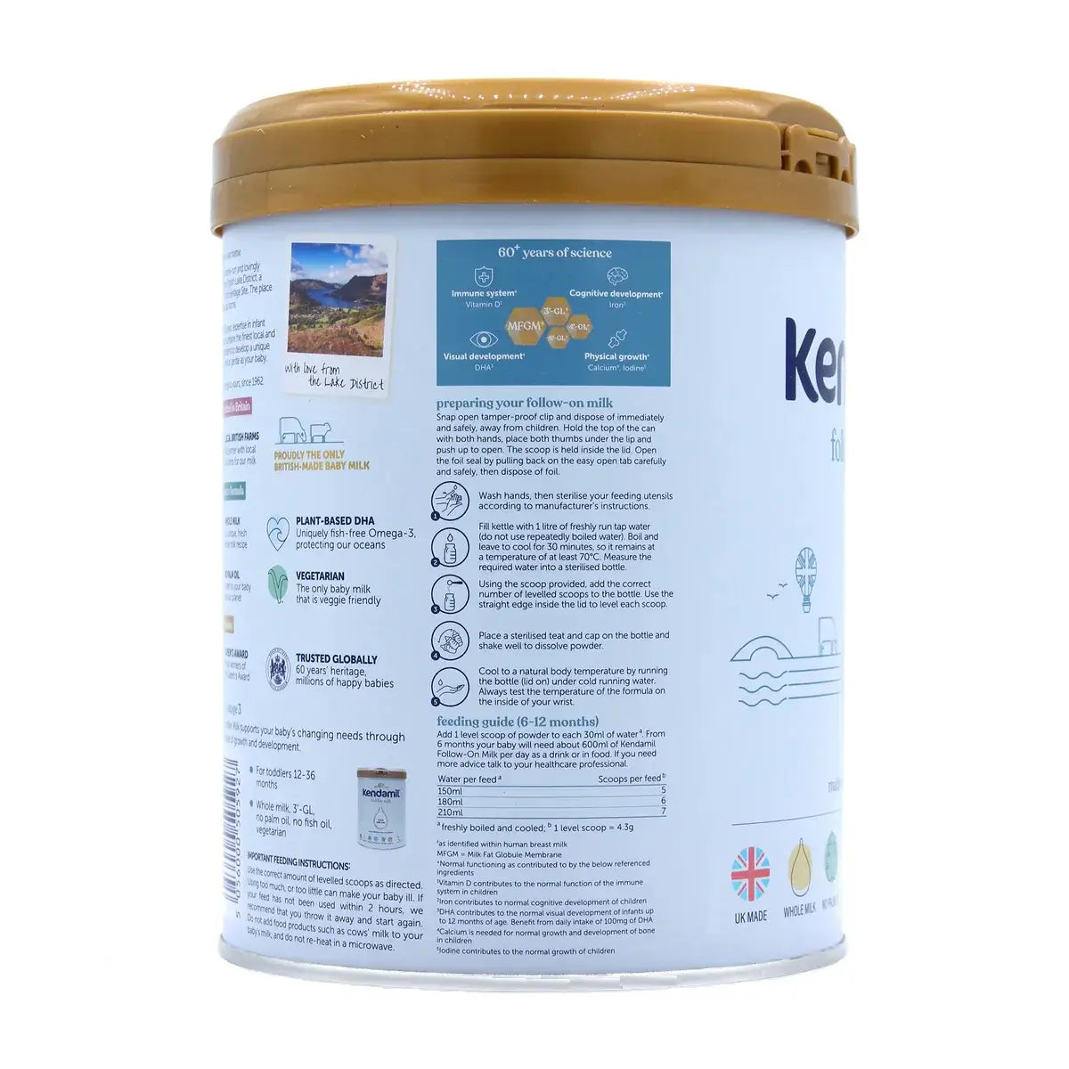 Kendamil Stage 2 Premium Baby Formula 800g