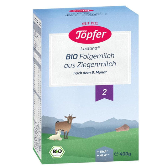 Töpfer Stage 2 Organic Follow On Goat Milk 400 g