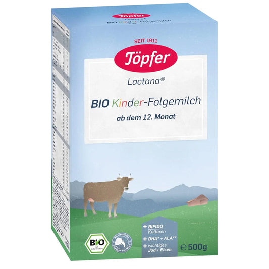 Töpfer Organic Kinder Follow On Milk 500 g